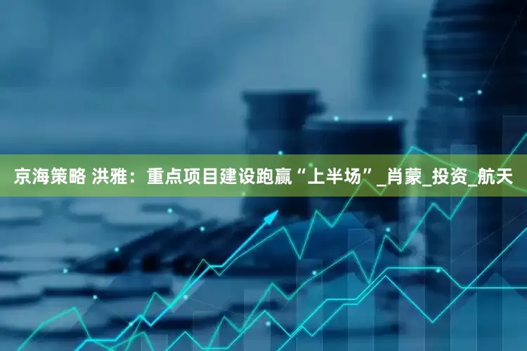 京海策略 洪雅：重点项目建设跑赢“上半场”_肖蒙_投资_航天